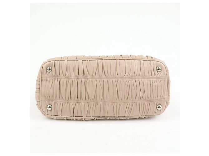 PRADA Borsa a mano e a tracolla 2Way in pelle Nappa Gaufure B2599L - vista 5