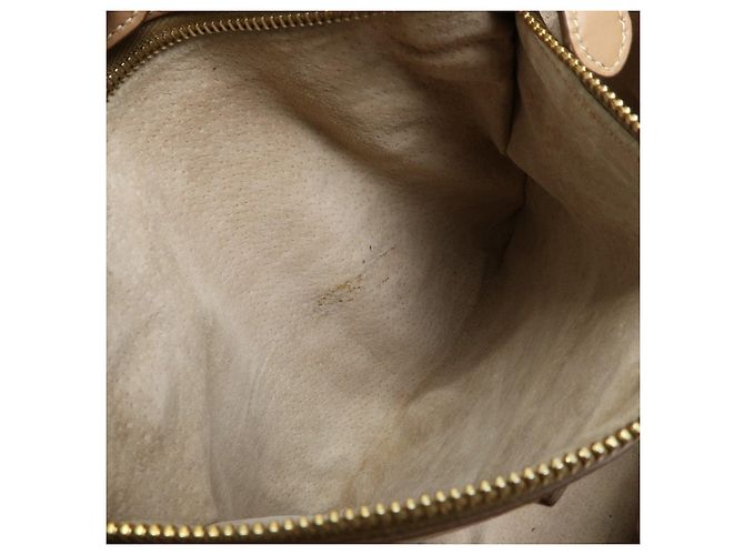 PRADA Borsa a mano e a tracolla 2Way in pelle di vitello morbida Light Brown BN1902 - vista 21
