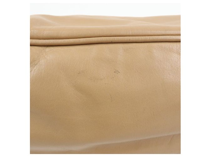 PRADA Borsa a mano e a tracolla 2Way in pelle di vitello morbida Light Brown BN1902 - vista 6