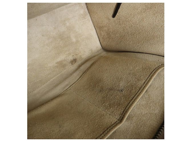 Céline CELINE Luggage Bolso Tote de piel de becerro Bolso de mano Beige - vista 21