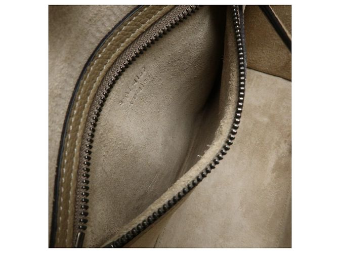 Céline CELINE Luggage Bolso Tote de piel de becerro Bolso de mano Beige - vista 22