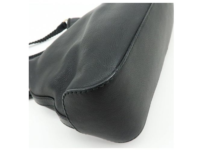 Borsa a tracolla GUCCI Marrakech in pelle Nera 257026 - vista 11