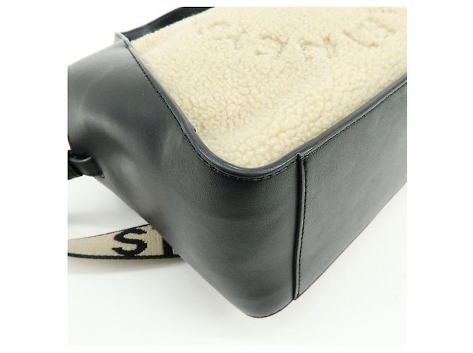 Stella Mc Cartney STELLA MCCARTNEY Borsa a tracolla Alter Nappa Faux Shearling - vista 11