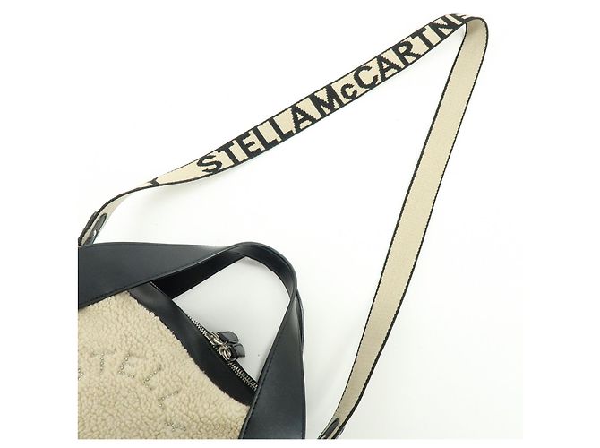 Stella Mc Cartney STELLA MCCARTNEY Borsa a tracolla Alter Nappa Faux Shearling - vista 7