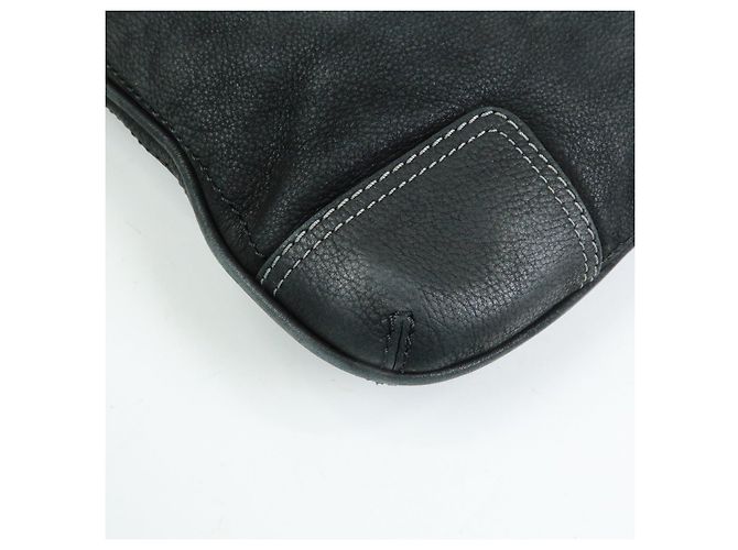 Borsa a tracolla LOEWE Anagram in pelle di vitello Nero - vista 13