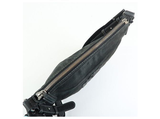 Borsa a tracolla LOEWE Anagram in pelle di vitello Nero - vista 18