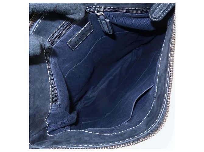 Borsa a tracolla LOEWE Anagram in pelle di vitello Nero - vista 21