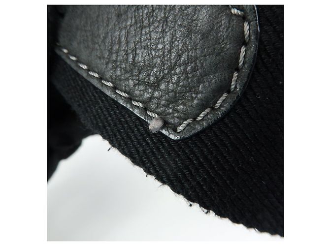 Borsa a tracolla LOEWE Anagram in pelle di vitello Nero - vista 8