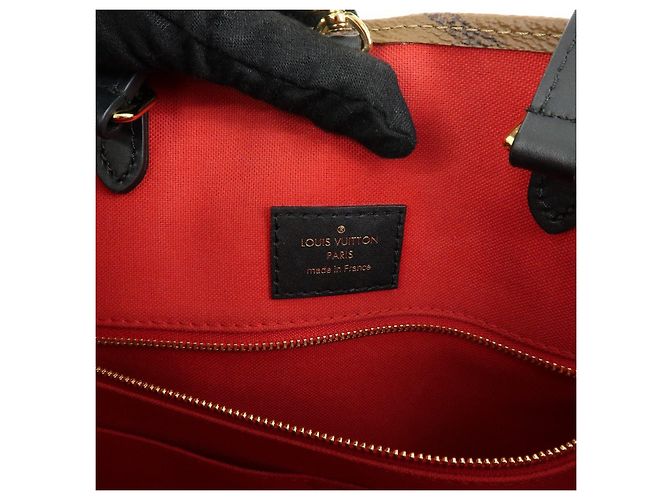 LOUIS VUITTON Monogram Giant Reverse On the Go MM Tote Bag M45321 - vista 19