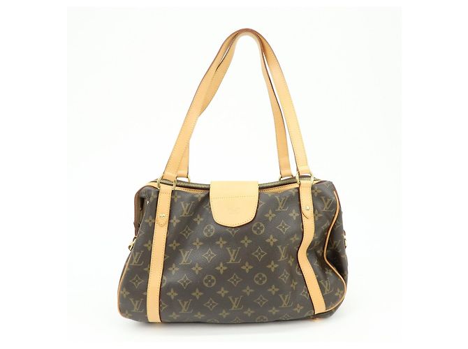 Louis Vuitton Monogram Stresa PM Shoulder Bag Brown M51186 - vista 2