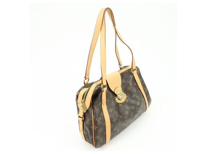 Louis Vuitton Monogram Stresa PM Shoulder Bag Brown M51186 - vista 4