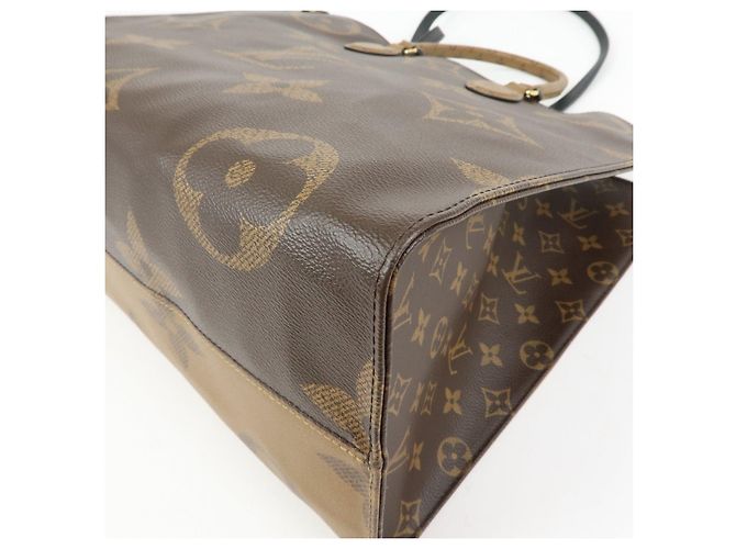 Louis Vuitton Monogram Giant On The Go GM Leather Hand Bag M45320 - vista 10