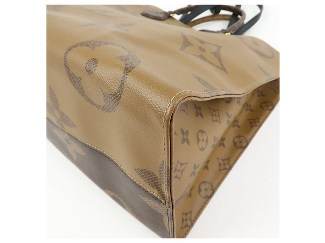 Louis Vuitton Monogram Giant On The Go GM Leather Hand Bag M45320 - vista 12