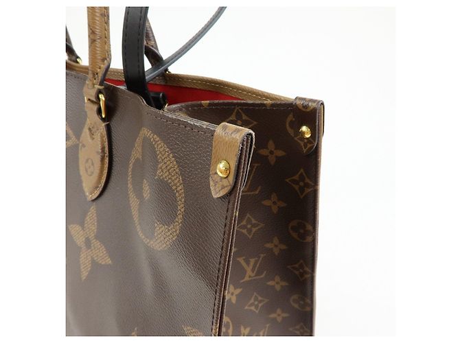 Louis Vuitton Monogram Giant On The Go GM Leather Hand Bag M45320 - vista 13