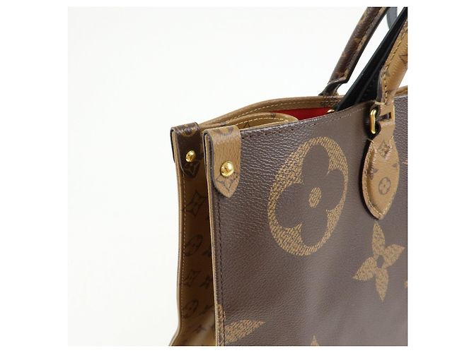 Louis Vuitton Monogram Giant On The Go GM Leather Hand Bag M45320 - vista 14