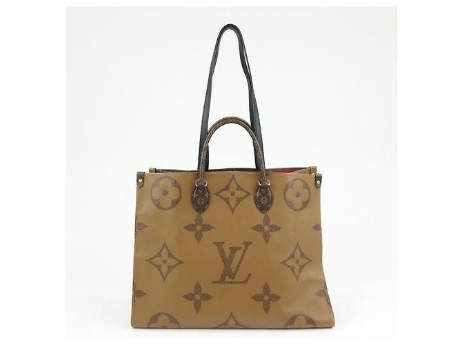 Louis Vuitton Monogram Giant On The Go GM Leather Hand Bag M45320 - vista 2