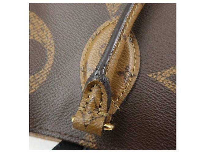 Louis Vuitton Monogram Giant On The Go GM Leather Hand Bag M45320 - vista 8