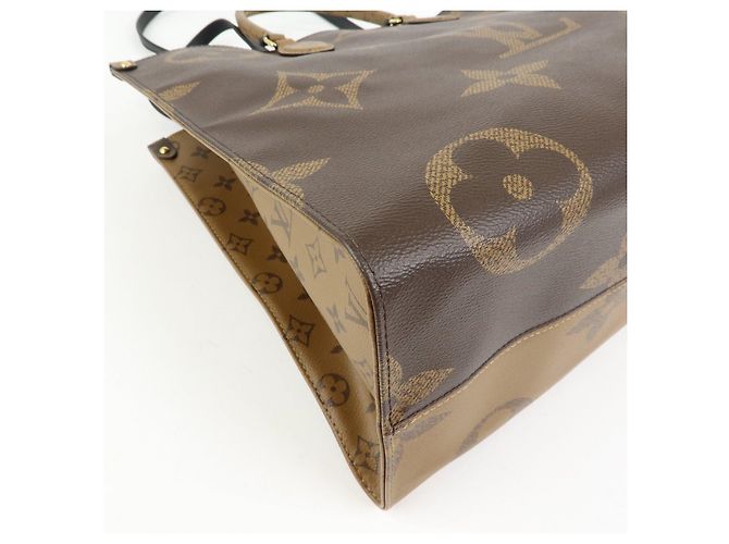 Louis Vuitton Monogram Giant On The Go GM Leather Hand Bag M45320 - vista 9