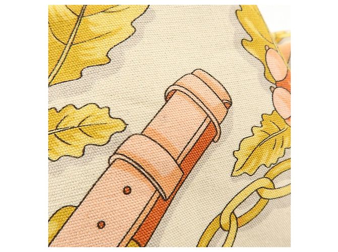 Borsa a spalla LOEWE Scarf Design in tela e pelle Beige Pink - vista 17