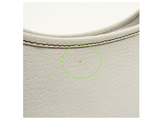 Salvatore Ferragamo Borsa a tracolla e borsa a mano Ferragamo in pelle Bianca - vista 19