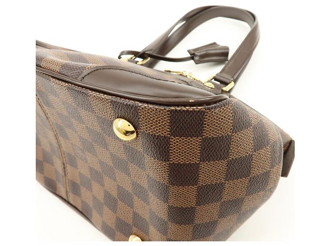 Borsa Louis Vuitton Damier Ebene Verona PM Marrone - vista 11