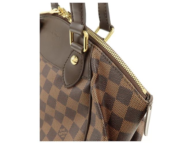 Borsa Louis Vuitton Damier Ebene Verona PM Marrone - vista 13
