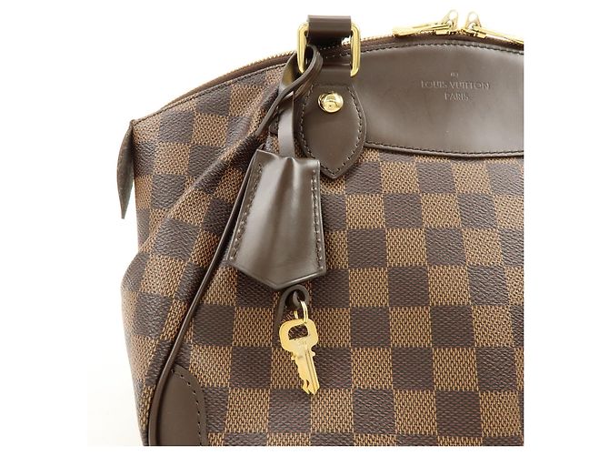 Borsa Louis Vuitton Damier Ebene Verona PM Marrone - vista 18