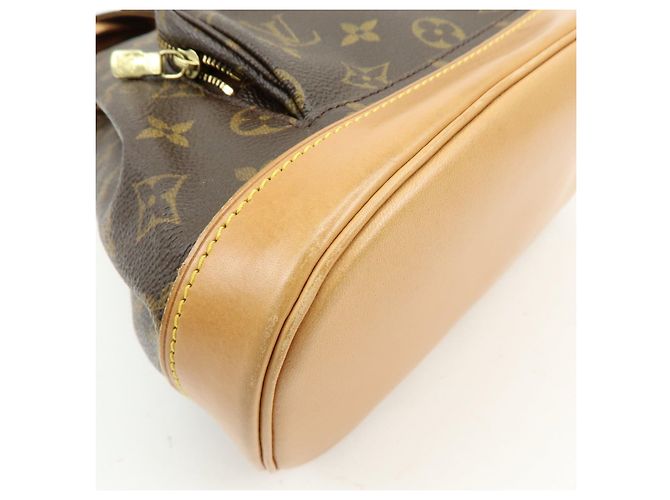 Zaino Louis Vuitton Monogram Montsouris MM Brown M51136 - vista 11