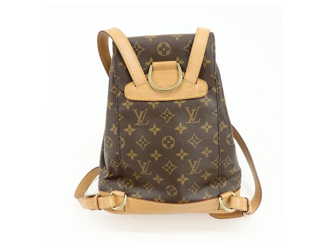 Zaino Louis Vuitton Monogram Montsouris MM Brown M51136 - vista 2