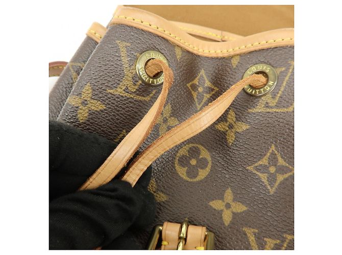 Zaino Louis Vuitton Monogram Montsouris MM Brown M51136 - vista 20