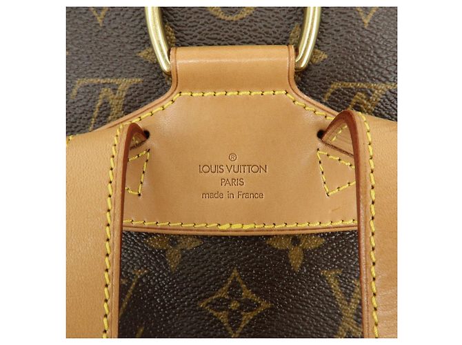 Zaino Louis Vuitton Monogram Montsouris MM Brown M51136 - vista 23