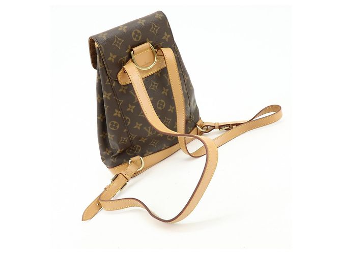 Zaino Louis Vuitton Monogram Montsouris MM Brown M51136 - vista 6