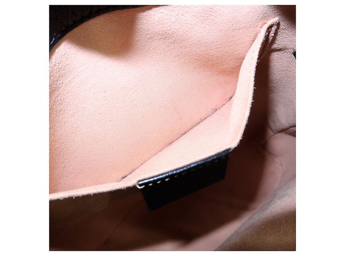 GUCCI Ophidia Sherry GG Marmont Borsa a Secchiello 2way Small Nero 610846 - vista 20