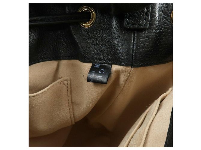 GUCCI Ophidia Sherry GG Marmont Borsa a Secchiello 2way Small Nero 610846 - vista 24
