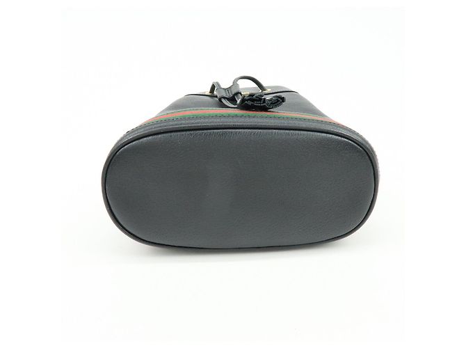 GUCCI Ophidia Sherry GG Marmont Borsa a Secchiello 2way Small Nero 610846 - vista 5