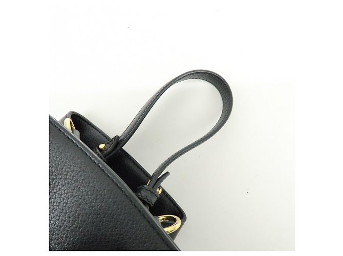 GUCCI Ophidia Sherry GG Marmont Borsa a Secchiello 2way Small Nero 610846 - vista 6