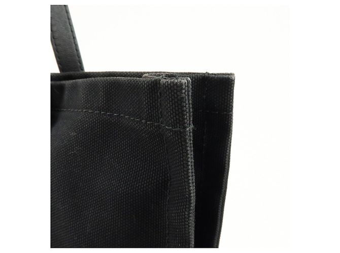 Borsa a tracolla e tote in pelle e tela logo JIMMY CHOO Nero - vista 14