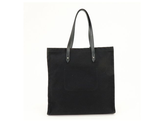 Borsa a tracolla e tote in pelle e tela logo JIMMY CHOO Nero - vista 2