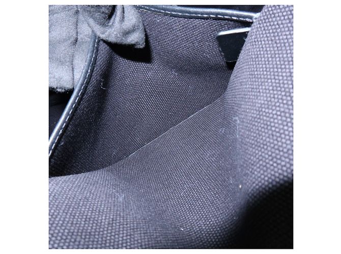 Borsa a tracolla e tote in pelle e tela logo JIMMY CHOO Nero - vista 20
