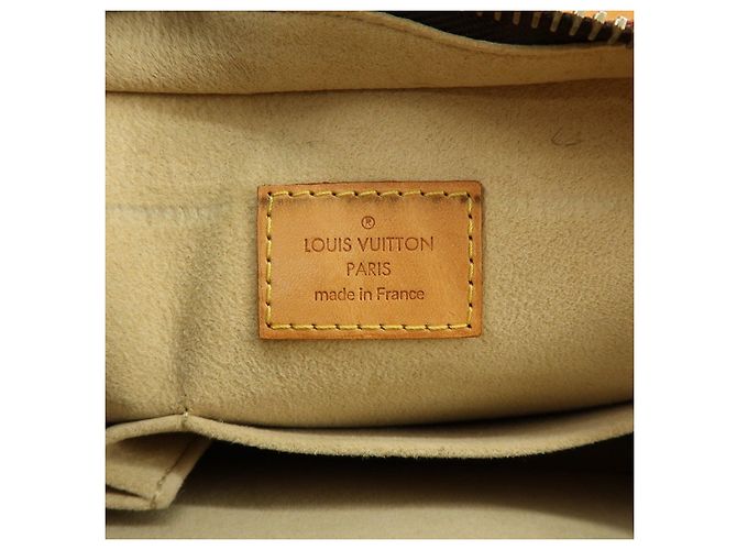 Borsa a tracolla Louis Vuitton Monogram Hudson GM Brown M40045 - vista 23