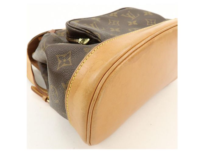 Zaino Louis Vuitton Monogram Montsouris MM Brown M51136 - vista 10