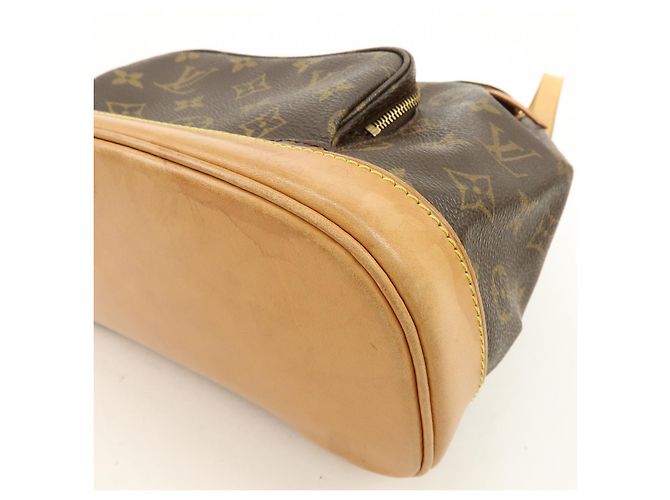Zaino Louis Vuitton Monogram Montsouris MM Brown M51136 - vista 11