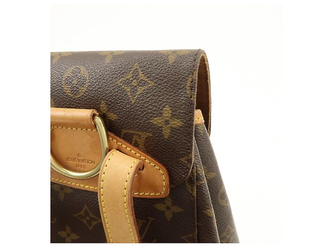 Zaino Louis Vuitton Monogram Montsouris MM Brown M51136 - vista 16