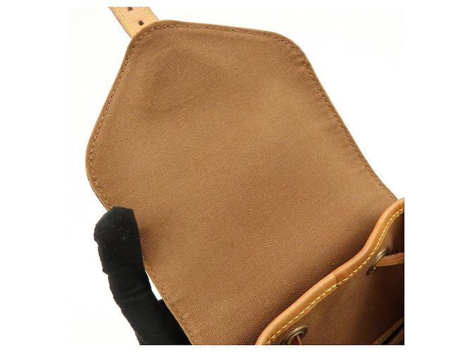 Zaino Louis Vuitton Monogram Montsouris MM Brown M51136 - vista 19
