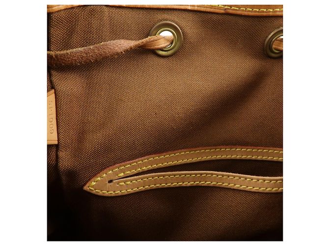 Zaino Louis Vuitton Monogram Montsouris MM Brown M51136 - vista 22