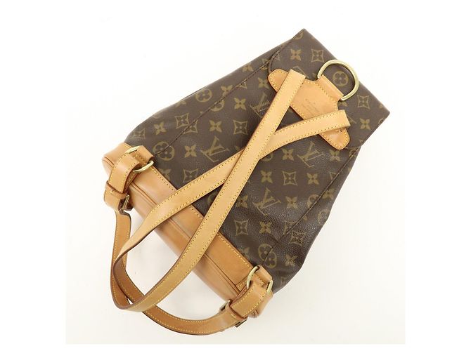 Zaino Louis Vuitton Monogram Montsouris MM Brown M51136 - vista 6