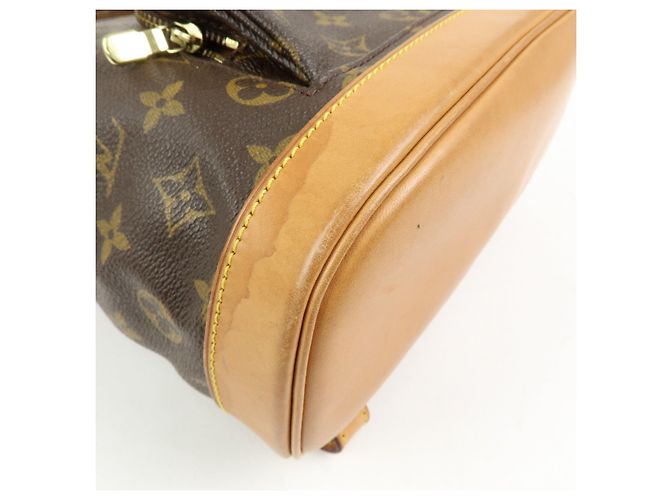 Zaino Louis Vuitton Monogram Montsouris MM Brown M51136 - vista 10