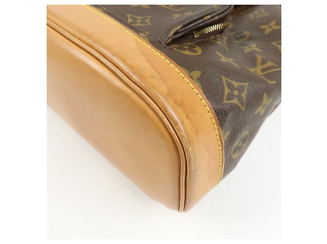 Zaino Louis Vuitton Monogram Montsouris MM Brown M51136 - vista 11