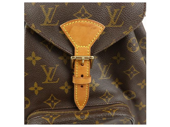 Zaino Louis Vuitton Monogram Montsouris MM Brown M51136 - vista 15