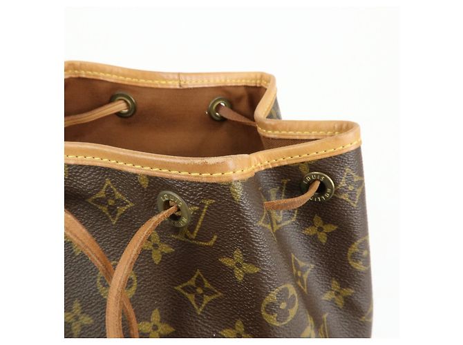 Zaino Louis Vuitton Monogram Montsouris MM Brown M51136 - vista 18